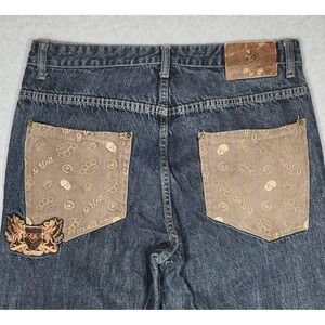 Vintage G-Unit Jeans 34x32 Pants Baggy Loose Hip Hop Rap Streetwear 50 Cent Y2K